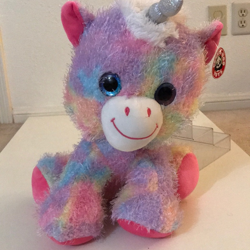 Peek-A-Boo- stuffed Unicorn